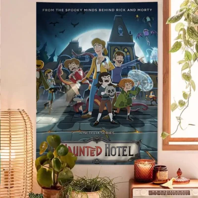 Haunted Hotel Lunar Abyss Tapestries