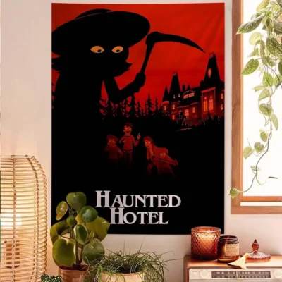Haunted Hotel Whispered Fate Tapestries