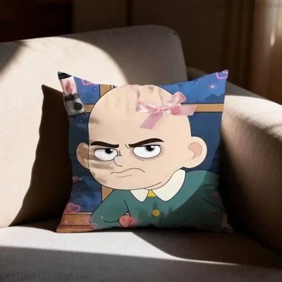 Haunted Hotel Gothic Rose Throw Pillow