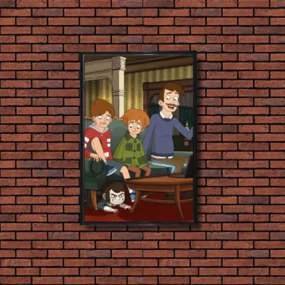 Haunted Hotel Obsidian Flame Tapestries