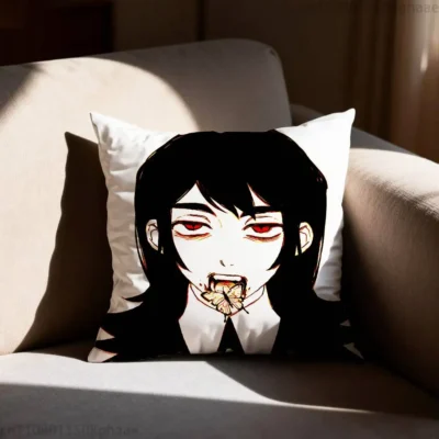 Haunted Hotel Midnight Castle Throw Pillow