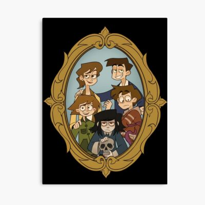 Abaddon Family Gothic Frame Poster