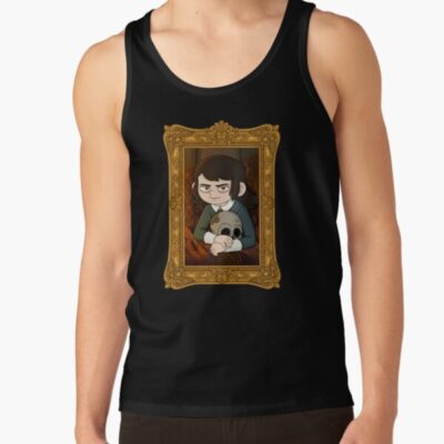 Haunted Hotel Gothic Portraitc Tank Top