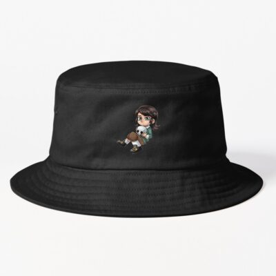 Cute Gothic Haunted Hotel Abaddon Bucket Hat