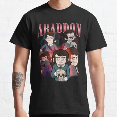 Haunted Hotel Abaddon Cartoon Vintage T-Shirt