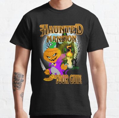Haunted Hotel Mansion Tour Guide T-Shirt