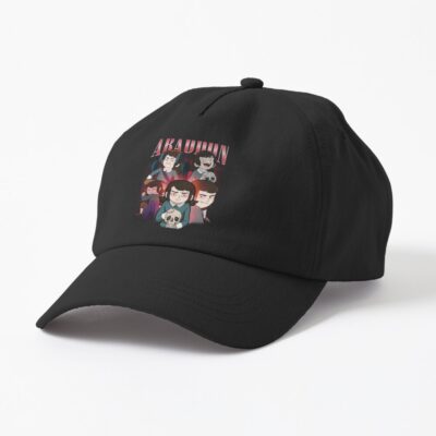 Haunted Hotel Abaddon Cartoon Vintage Cap