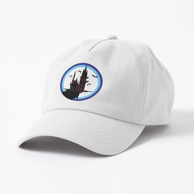 Haunted House Mysterious Ghostly Vibes Cap