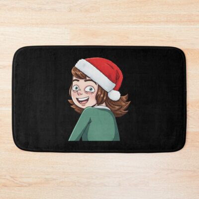 Abaddon Christmas Bath Mat