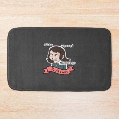 Abaddon This Vessel Requires Fruit Loops Bath Mat