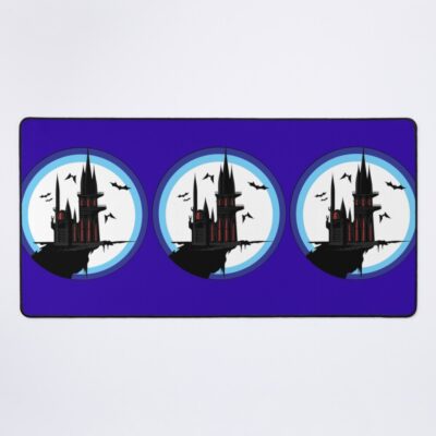 Haunted House Mysterious Ghostly Vibes Mouse Pad