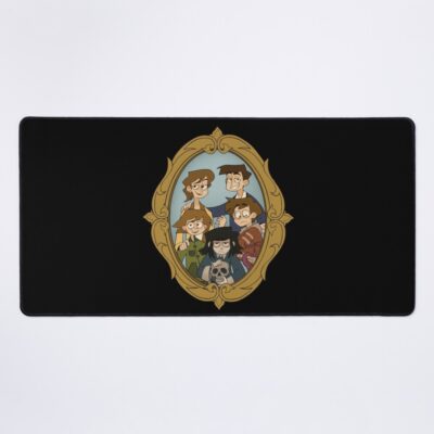 Abaddon Family Gothic Frame Mouse Pad