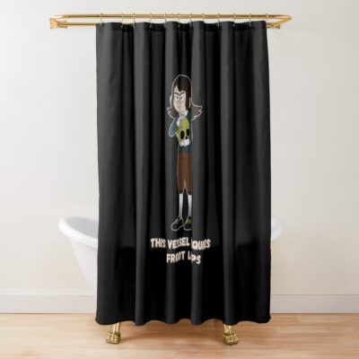 Abaddon This Vessel Requires Froot Loops Shower Curtain