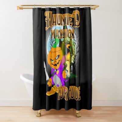 Haunted Hotel Whispering Veil Shower Curtain
