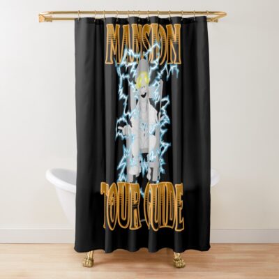 Haunted Hotel Twilight Abyss Shower Curtain