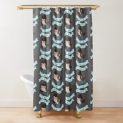 Abaddon I Want To Go In The Vents Shower Curtain