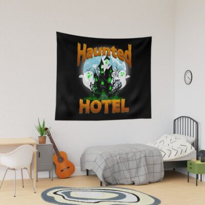 Haunted Hotel Tapestry